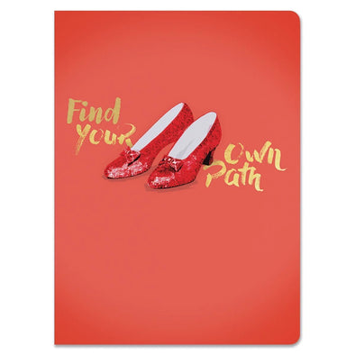 Ruby Slippers Lined Journal