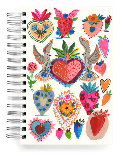 Love Hearts Journal 80 Sheet Lite