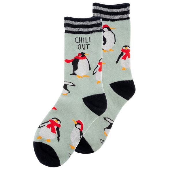 Holiday Socks Penguins