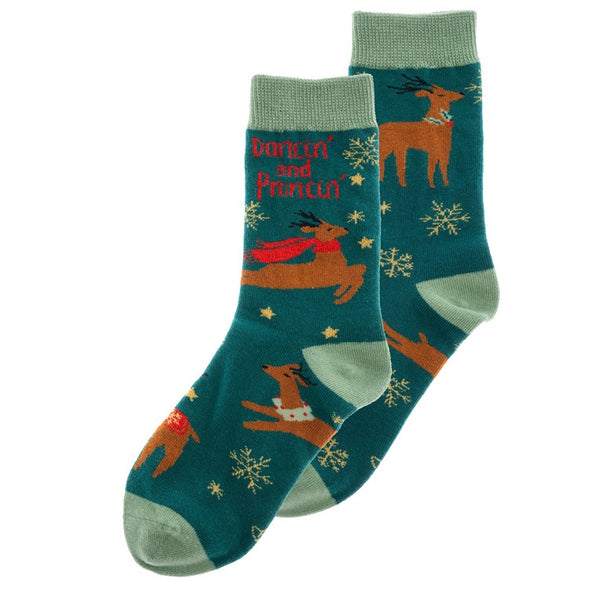 Reindeer Socks