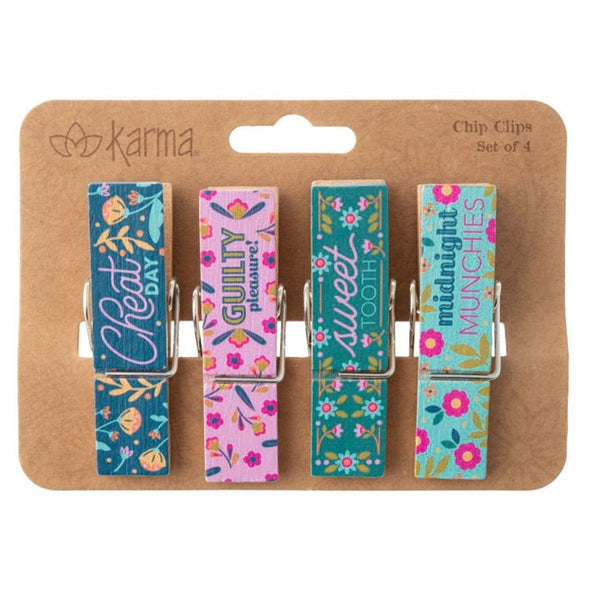 Munchies Chip Clips Set of 4