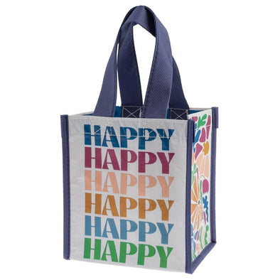 Recycled Small Gift Bag in Happy