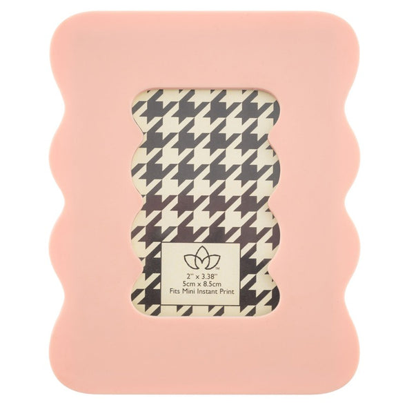 Pink Squiggle Frame