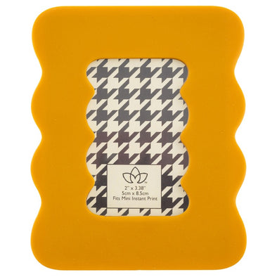 Ochre Squiggle Frame