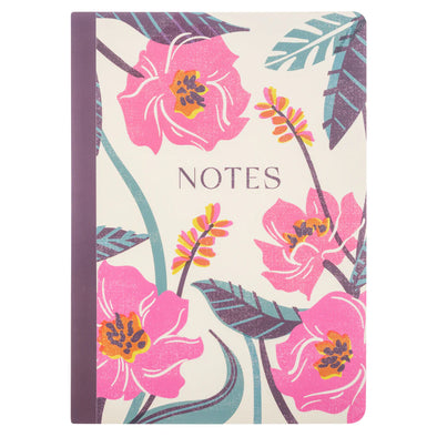 Pink Floral Journal