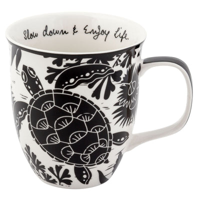 Sea Turtle Boho Mug 25oz