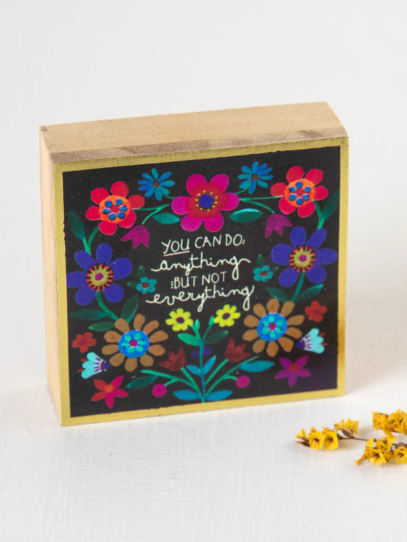 Tiny Block Keepsake in You Can Do Anything
