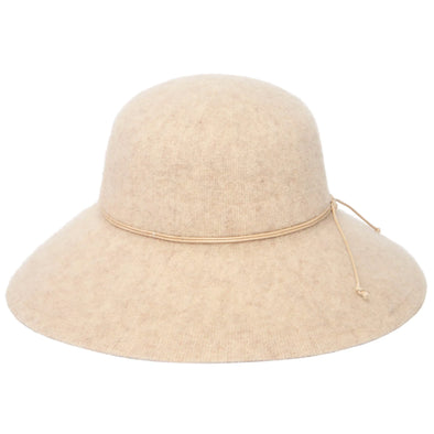 Park Lane Floppy Hat in Cream
