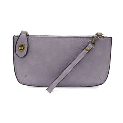 Mini Crossbody Wristlet Clutch in Soft Wisteria