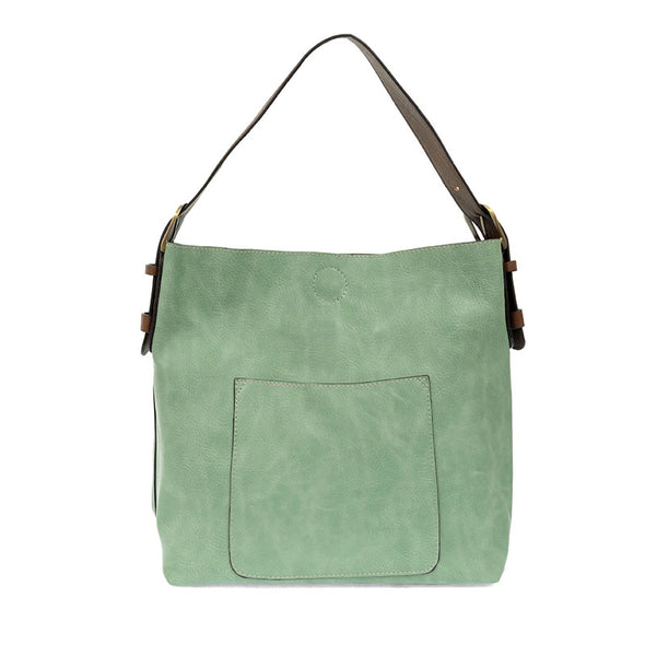 Classic Hobo Handbag in Bermuda Green
