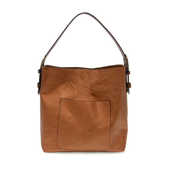 Classic Hobo Handbag in Metallic Copper