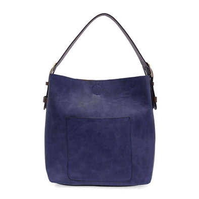 Classic Hobo Handbag in Dusk Blue