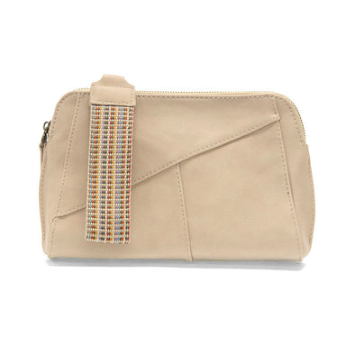 Gigi Crossbody with Woven Wristlet Strap