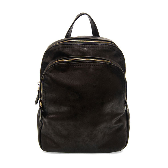 Frankie Soft Backpack in Black