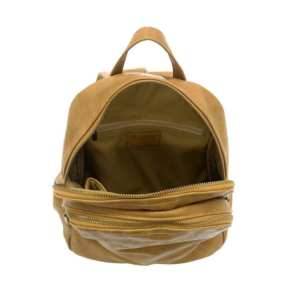 Frankie Soft Backpack in Spicy Mustard