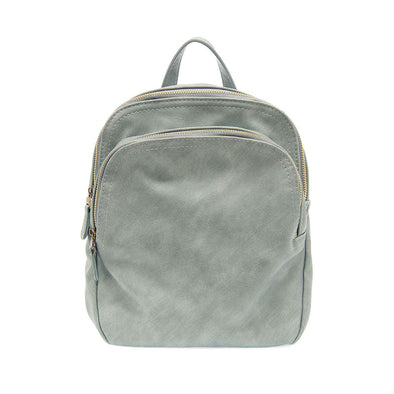 Frankie Soft Backpack in Light Aqua