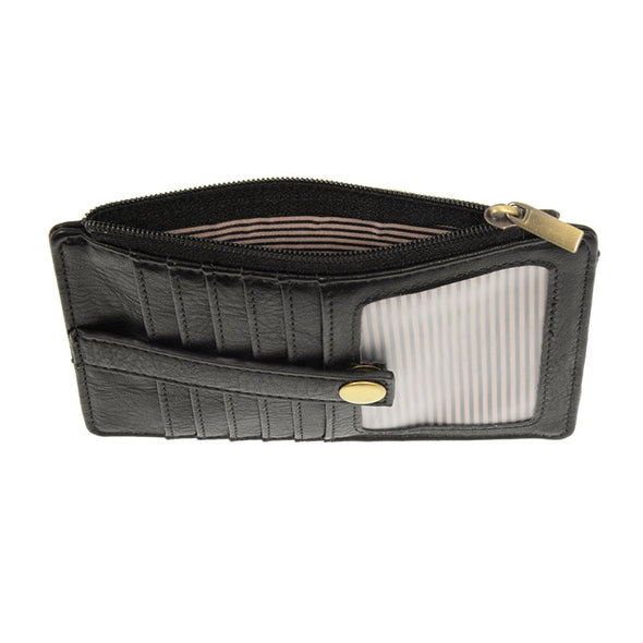 New Penny Mini Travel Wallet in Black