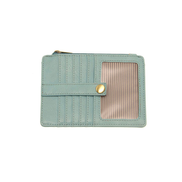 New Penny Mini Travel Wallet in Blue Sugar