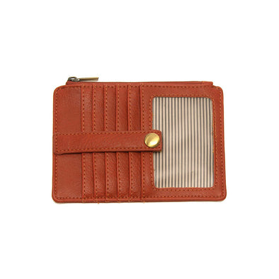 Penny Mini Travel Wallet in Terracotta