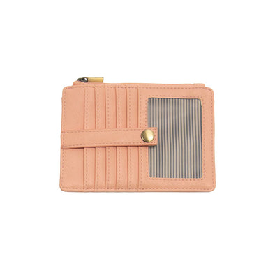 Penny Mini Travel Wallet in Crepe Pink