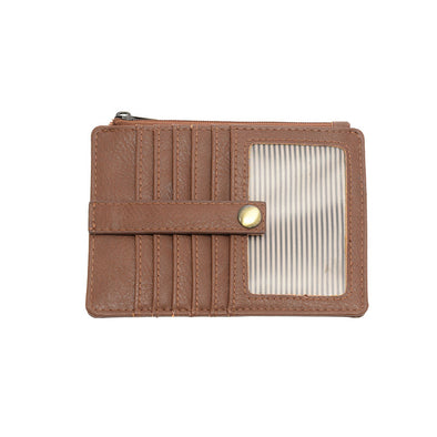 Penny Mini Travel Wallet in Walnut
