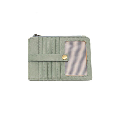 Penny Mini Travel Wallet in Dusty Sage
