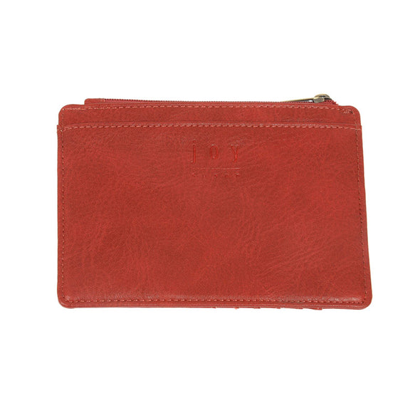 Penny Mini Travel Wallet in Scarlet