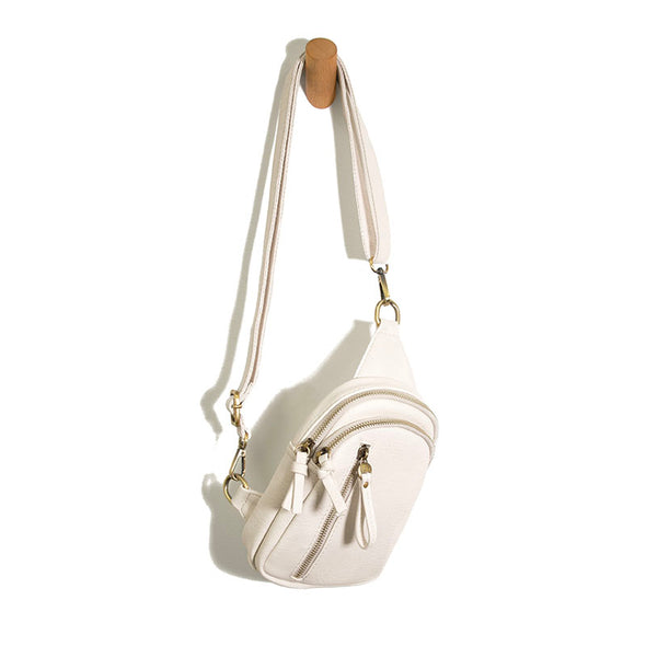 Skyler Sling Bag in White