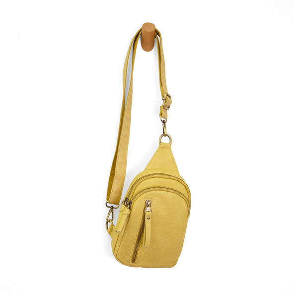 Skyler Sling Bag in Sunshine Yellow