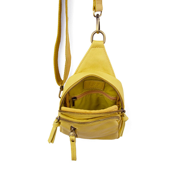 Skyler Sling Bag in Sunshine Yellow