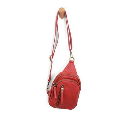 Skyler Sling Bag in Red