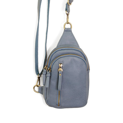 Skyler Sling Bag in Denim Blue