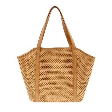 Haven Open Weave Tote in Natural