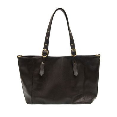 Shelby Studded Tote Bag in Black