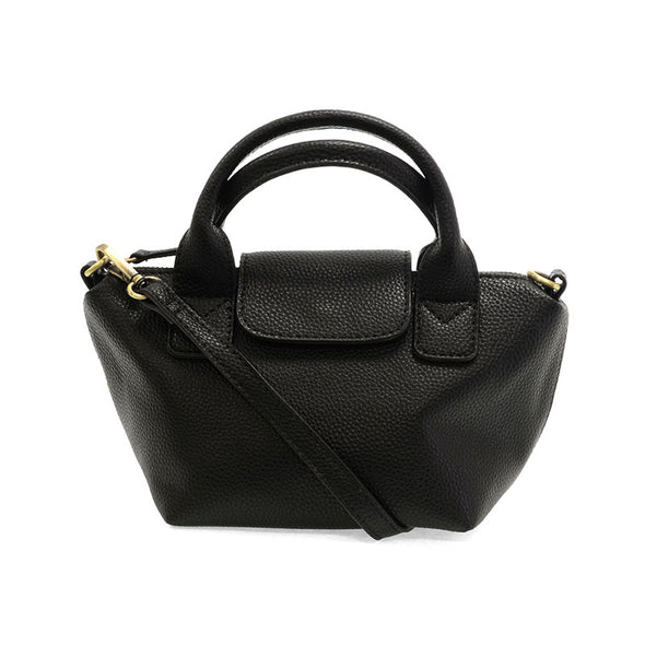 Odette Mini Tote Crossbody in Black