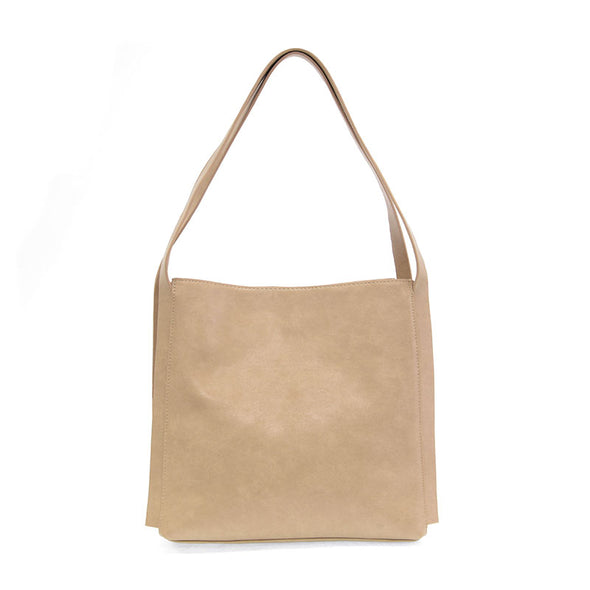 Lollie Medium Tote Bag in Light Tan