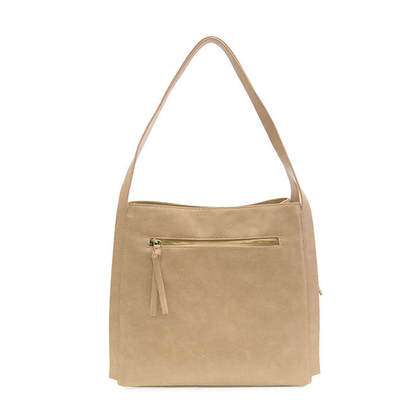 Lollie Medium Tote Bag in Light Tan