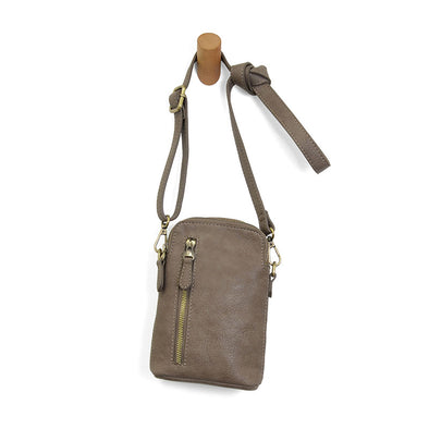 Jolene Crossbody Phone Bag in Taupe
