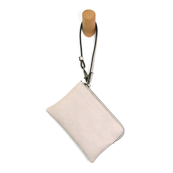 Pippa Wristlet Pouch in Bone