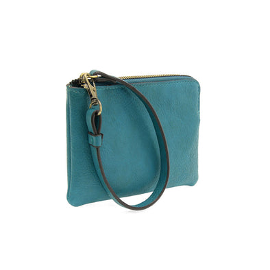 Pippa Wristlet Pouch in Turquoise