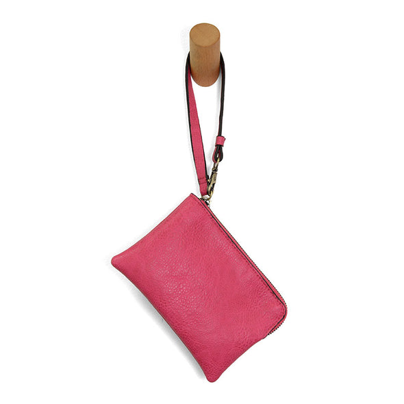 Pippa Wristlet Pouch in Magenta