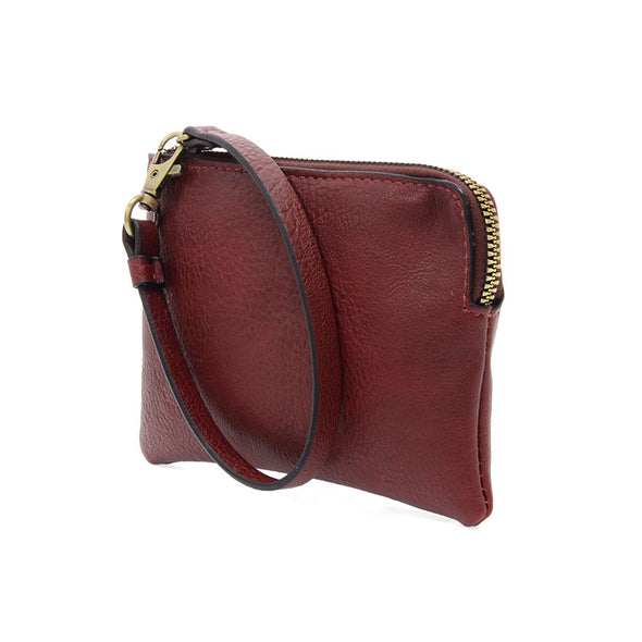 Pippa Wristlet Pouch in Sangria