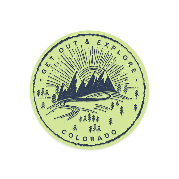 Get Out & Explore Sticker