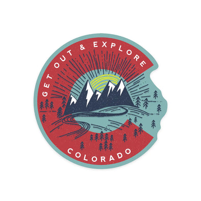 Get Out and Explore Colorado Sticker
