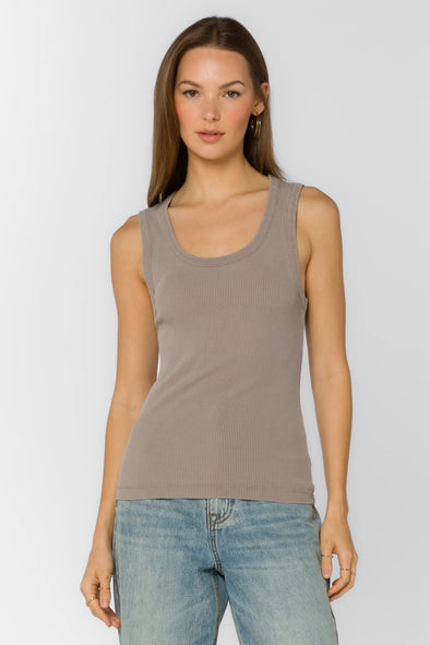 Larisa Tank in Storm Grey