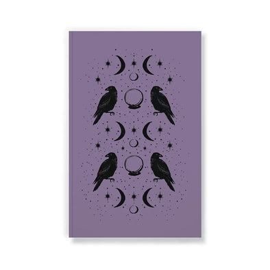 Raven of Fortune Layflat Journal Notebook