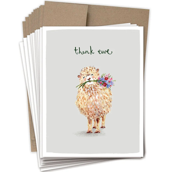 Thank Ewe Boxed Notes Set of 10