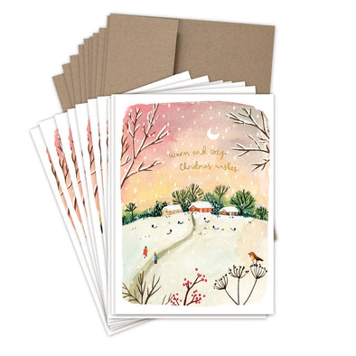 Red Sky Cozy Christmas Boxed Set of 10