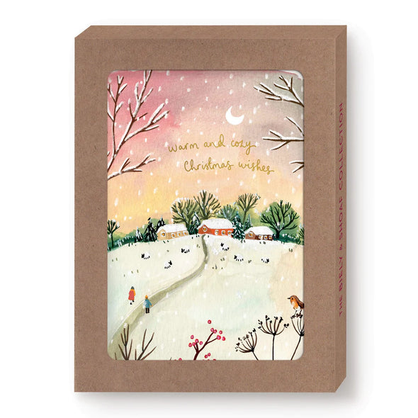 Red Sky Cozy Christmas Boxed Set of 10