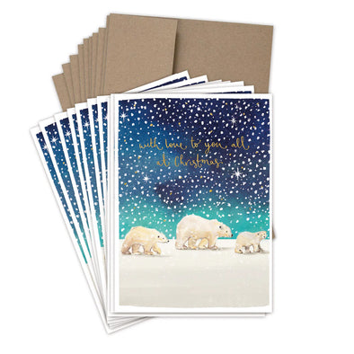 Polar Bears Love to You All Boxed Set of 10